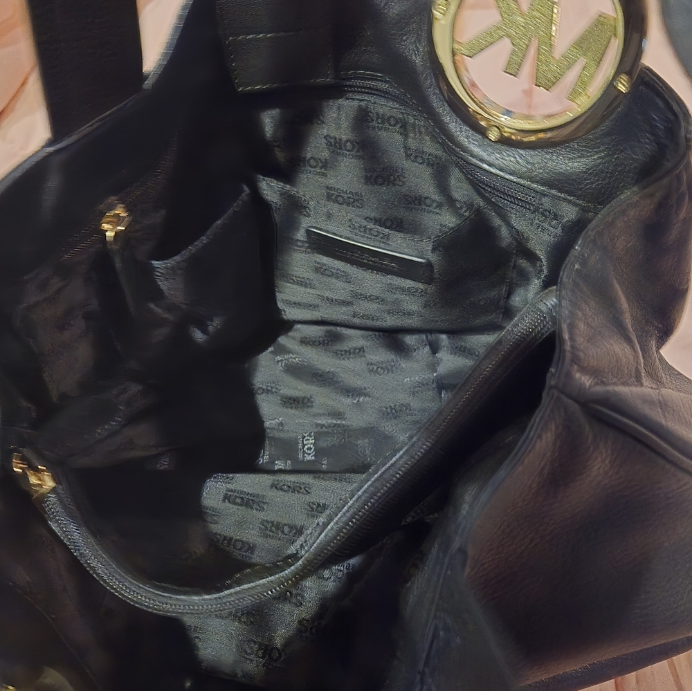 Michael Kors Black Tote - Picture 3 of 6